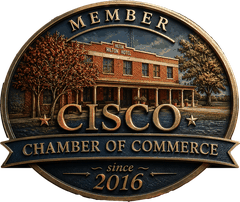 Member, Cisco Chamber of Commerce